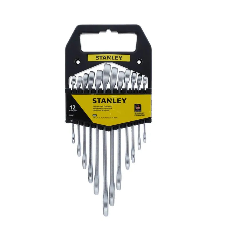 ST-71607 JGO LLAVE MIXTA 12PC 7 - 19MM