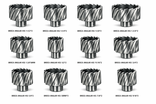 BROCA ANULAR HSS 9/16*2"