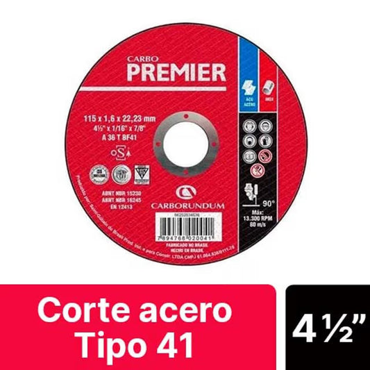 DISCOS 4.1-2X1-16X7-8 PREMIER MET ABNT - 12413