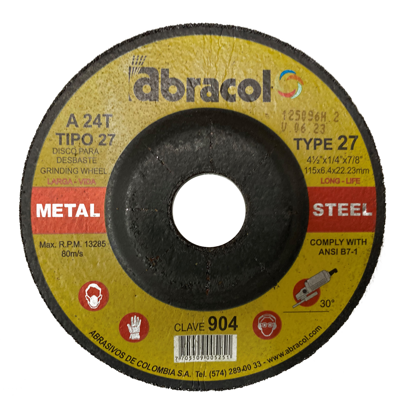 DISCOS 4.1-2X1-4X7-8 ABRACOL