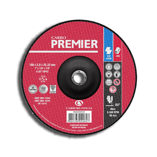 DISCOS 7X1-8X7-8 PREMIER MET ABNT - 12413