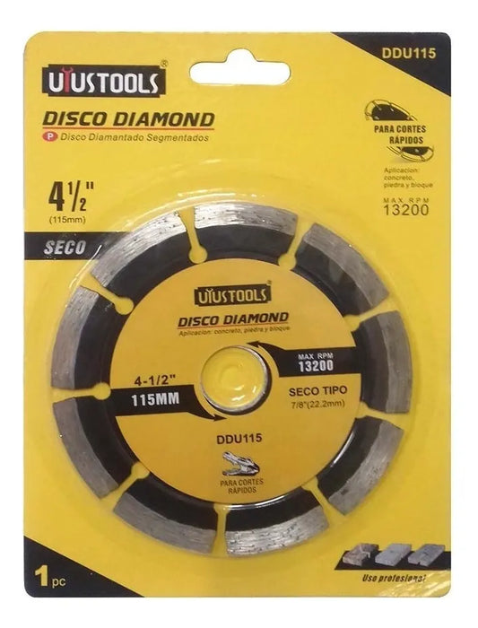 DISCO DIAMOND UYUSTOOLS 115 SECO DDU115