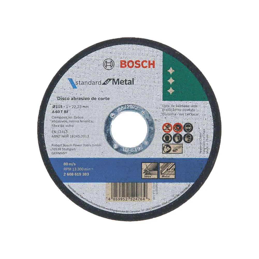 DISCOS 4.1-2X1MMX7-8 INOX BOSCH 19383
