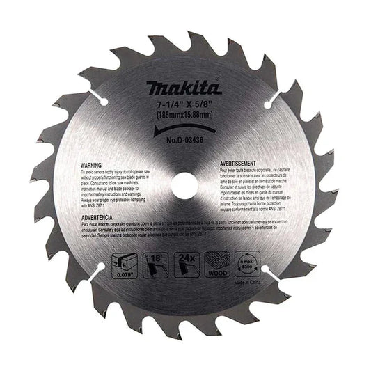 DISCO DE SIERRA CIRCULAR MAKITA 7.1-4*24D P-MADERA D-03436