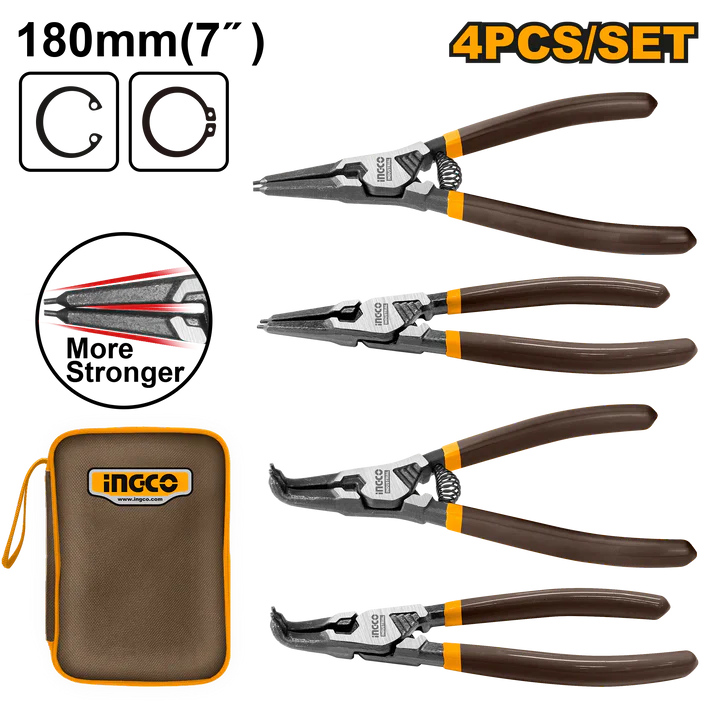 JGO ALICATE SACA CLIC INGCO 4 PZA HCCPS26180