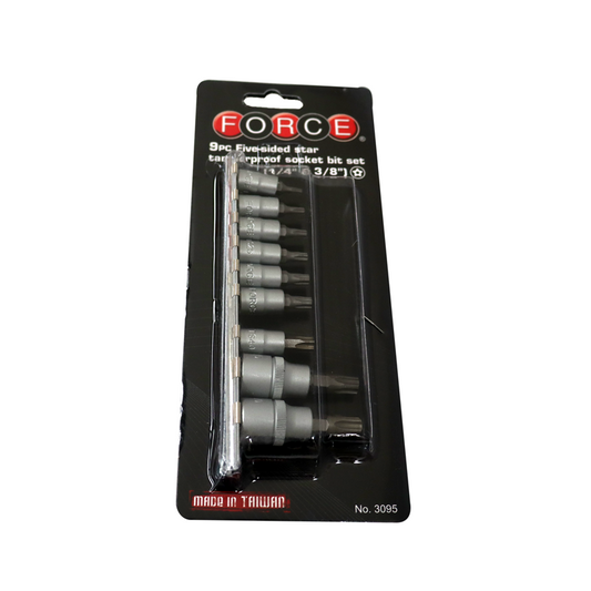JGO DADO TORX SEGURIDAD 9 PZS M1-4 - M3-8 TS10 - TS50 3095