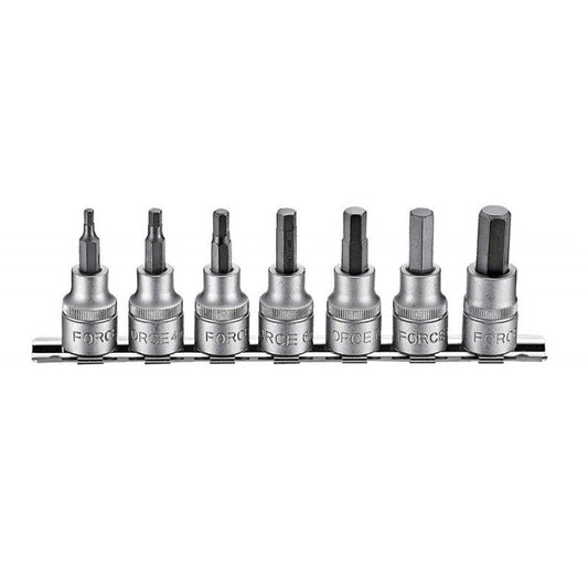 JGO DE DADOS ALLEN FORCE 7 PZ ESPIGA 3-8*50MM 3075S