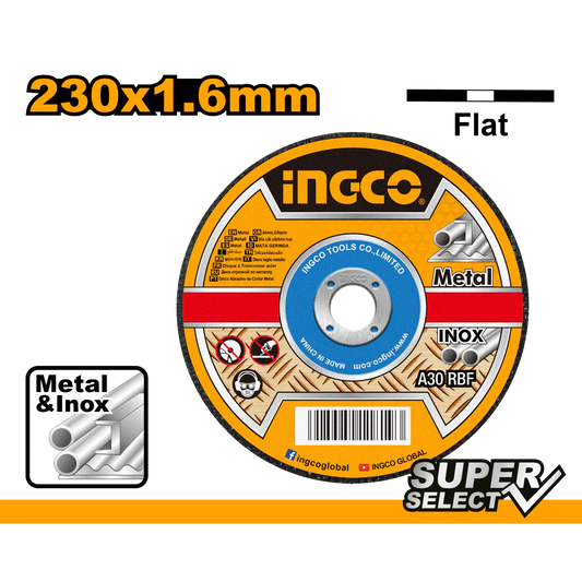 DISCOS 9X1-16X7-8 INGCO MCD162301